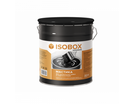 Мастика кровельная ISOBOX, ведро 22 кг