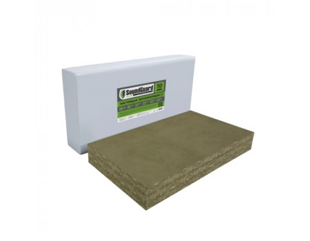 Плиты звукопоглощающие SoundGuard Basalt 50  1200×600×50 мм (в упаковке:4  плиты; 0,144 куб. м; 2,88 кв. м)